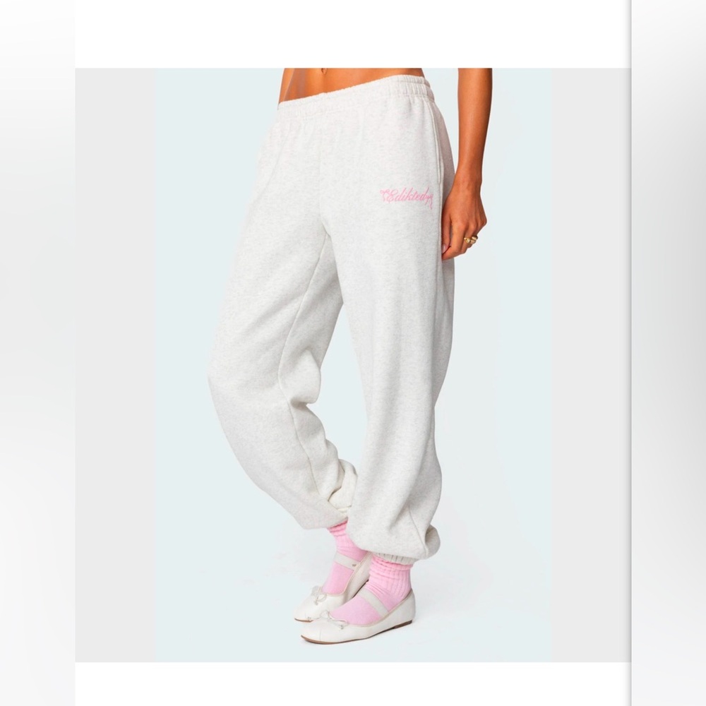 Edikted Sasha Bow Detail Sweatpants XS/S